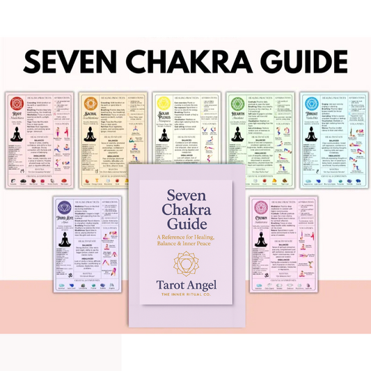 Tarot Angel Chakra Guide | 15 Pages of Energy Healing, Balance & Spiritual Alignment