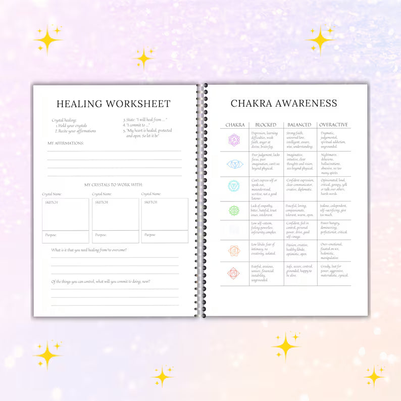 Tarot Angel Spirituality Journal | 50+ Pages for Healing, Self-Love & Manifestation
