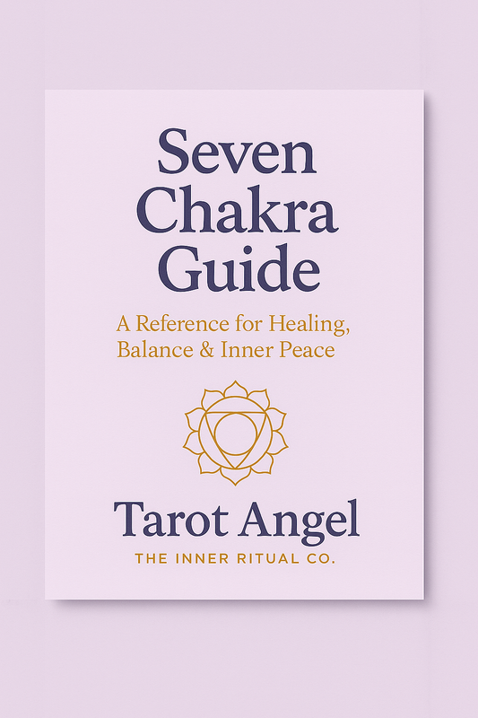 Tarot Angel Chakra Guide | 15 Pages of Energy Healing, Balance & Spiritual Alignment