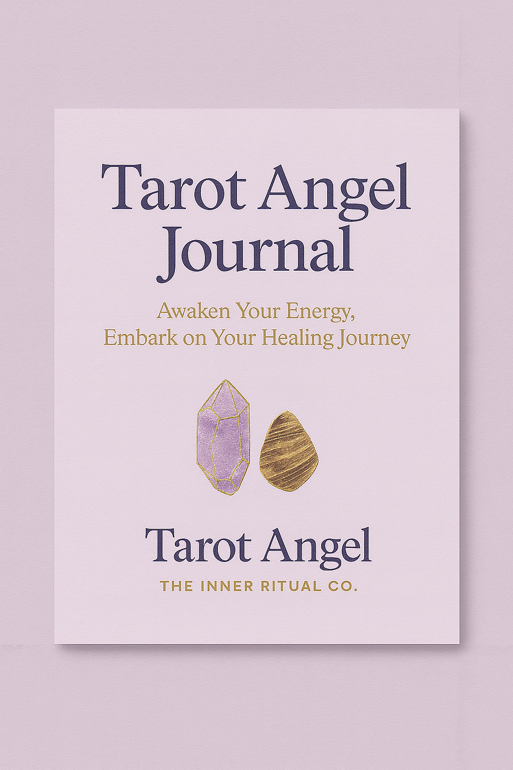 Tarot Angel Spirituality Journal | 50+ Pages for Healing, Self-Love & Manifestation