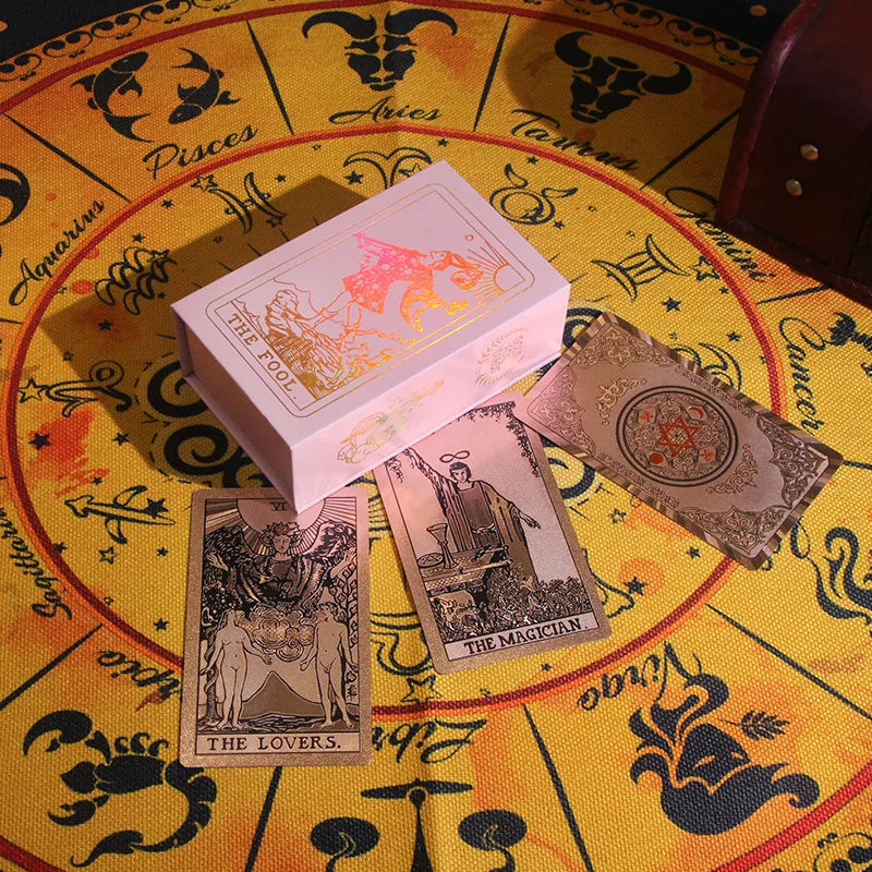 Tarot Angle Rose Gold or Black Edition Tarot Cards