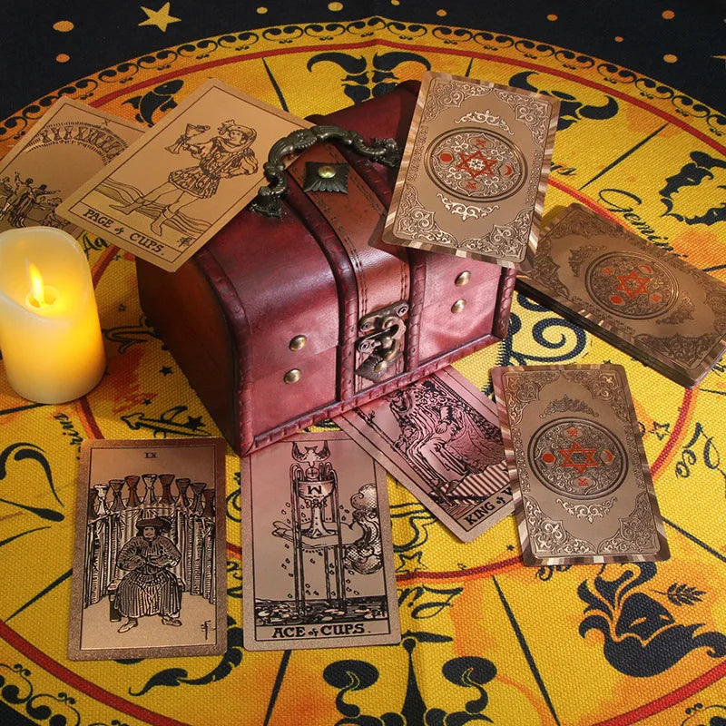 Tarot Angle Rose Gold or Black Edition Tarot Cards