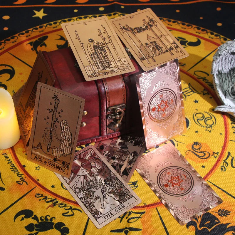 Tarot Angle Rose Gold or Black Edition Tarot Cards